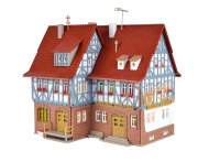 Vollmer H0 43637 Gasthof zur Post mit LED-Beleuchtung,Funktionsbausatz