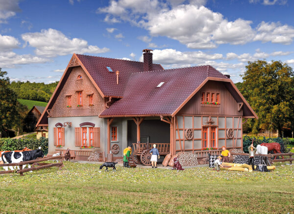 Vollmer H0 43744 Bauernhaus mit Remise