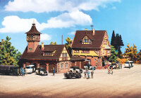 Vollmer H0 43755 Polizeirevier 7 mit Hauptgebäudeund...