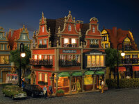 Vollmer H0 43842 Buchhandlung mit Inneneinrichtung...