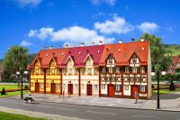 Vollmer H0 43844 Reihen-Doppelhaus, gelb