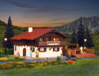 Vollmer H0 43960 Almgasthof mit Holzterrasse