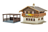 Vollmer H0 43961 Pension mit Carport