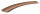 Vollmer H0 44042 Fahrbahn gebogen, 37,6 cm, 1 Stück