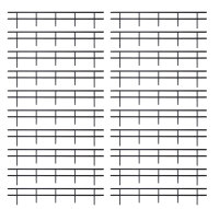 Vollmer H0 45000 Geländer, 20 Stück