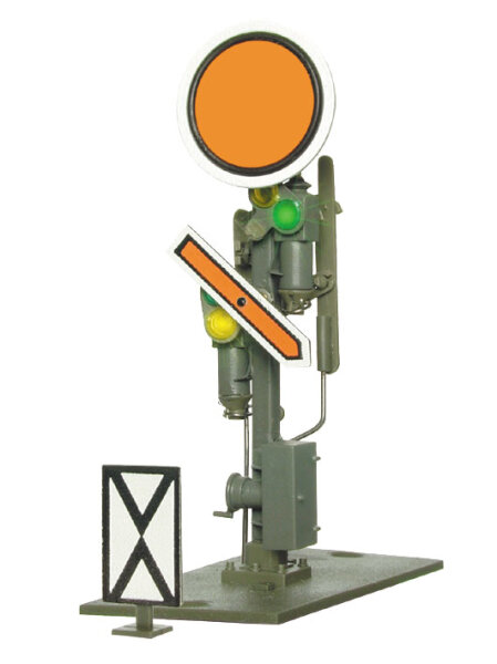 Viessmann H0 4511 Form-Vorsignal, Scheibe und Flügel beweglich