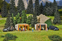 Vollmer H0 45145 Campingwagen, 2 Stück