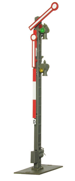 Viessmann H0 4532 Form-Hauptsignal Schmalmast, mit 2ungekoppelten Flügeln