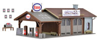 Vollmer H0 45599 Reparaturwerkstatt Pfizis Garage mit Tankstelle