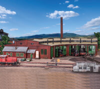 Vollmer H0 45758 Ringlokschuppen mit...