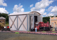 Vollmer H0 45761 Lokschuppen für Köf,...