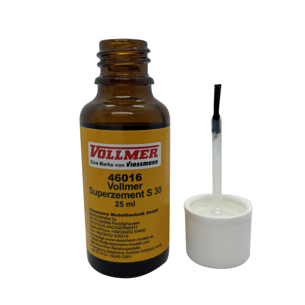 Vollmer 46016 Vollmer Superzement S 30, 25 ml