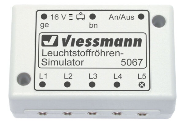 Viessmann 5067 Leuchtstoffröhren-Simulator