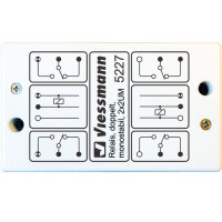 Viessmann 5227 Relais, monostabil, 2 x 2UM, negativer...