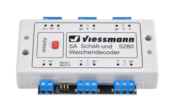 Viessmann 5280 Multiprotokoll Schalt- und Weichendecoder