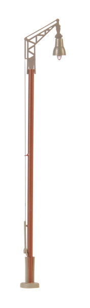 Viessmann H0 6061 Holzmastleuchte DDR-Reichsbahn, LED warmweiß