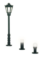 Viessmann H0 6160 Gartenleuchten-Set, 3 Leuchten,...