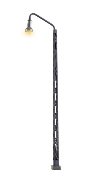 Viessmann H0 63851 Gittermastleuchte mit Kontaktstecksockel,LED warmweiß