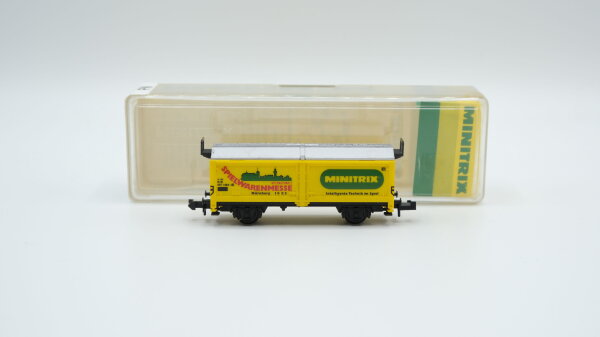 Minitrix N 51 3530 83 Schiebewandwagen Spielwarenmesse 83 Tis 858 DB
