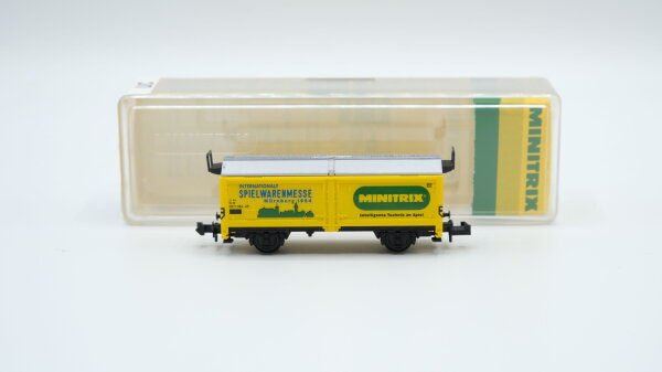 Minitrix N 51 3530 84 Schiebewandwagen Spielwarenmesse 84 Tis 858 DB