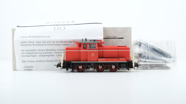 Dingler H0 Diesellok BR V 60 Lok 5 " Deutsche Bundespost "  Analog