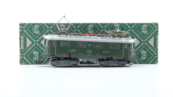 Märklin H0 E-Lok Ret 800 427 SBB CFF Wechselstrom ( Licht Defekt / in EVP )