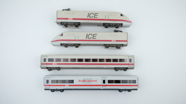 Märklin H0 Zugset " ICE " BR 401 569 / 069 DB 4 tlg. mit Bordrestaurant Wechselstrom Analog