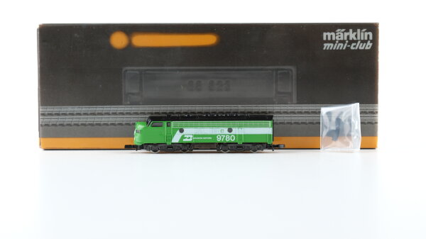 Märklin Z 8863 Diesellokomotive Typ F 7 der Burlington Nothern (vermutlich verharzt)