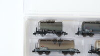 Minitrix N 15239 Kesselwagen set 6 tlg. DR (patiniert)