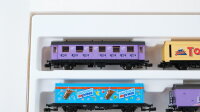 Fleischmann N 8804 Wagenset "Schoko Express" 4...