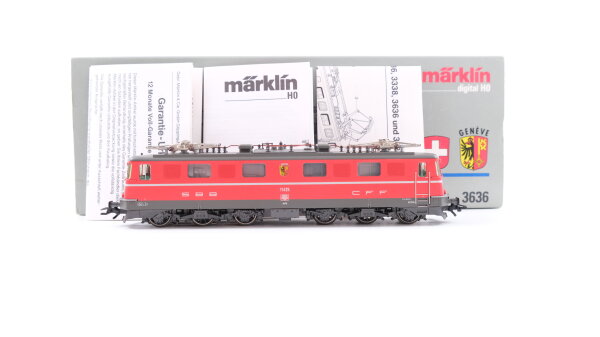 Märklin H0 3636 Elektrische Lokomotive Serie Ae 6/6 der SBB Wechselstrom Digital