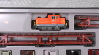 Märklin H0 2663 Autotransport-Zug aus dem Volkswagenwerk der DB Wechselstrom Digital (vermutlich verharzt)