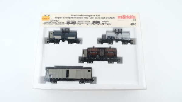 Märklin H0 4786 Historische Güterwagen um 1930 der SBB CFF