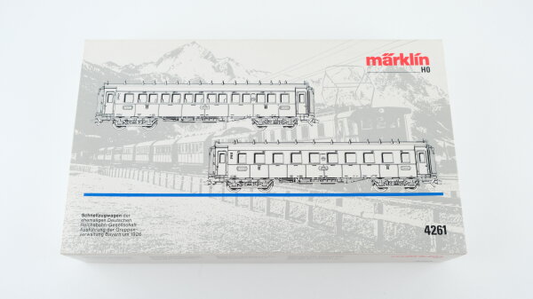 Märklin H0 4261 Schnellzugwagen-Set Gruppenverwaltung Bayern der DRG