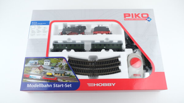 Piko H0 57110 Start Set Personenzug Dampflok BR 98 003 DB Gleichstrom