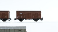 Märklin H0 Konvolut Gedeckte Güterwagen, Gedeckter Güterwagen mit Bremserhaus, DSB/SBB-CFF