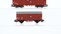 Märklin H0 Konvolut Schwenkdachwagen, Gedeckter Güterwagen, DB