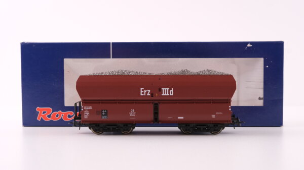 Roco H0 67710 Selbstentladewagen (610 597, Erz IIId) DB