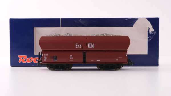 Roco H0 67707 Selbstentladewagen (610 591, Erz IIId) DB