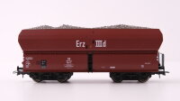 Roco H0 67708 Selbstentladewagen (610 593, Erz IIId) DB