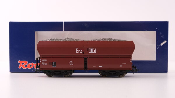 Roco H0 67709 Selbstentladewagen (610 596, Erz IIId) DB