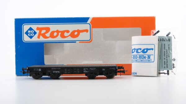 Roco H0 46385 Schwerlast-Rungenwagen DR