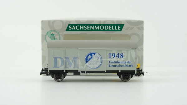 Sachsenmodelle H0 78812 Werbewagen "Abschied von der DM"