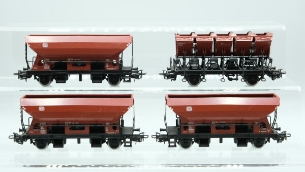 Märklin H0 Konvolut Muldenkippwagen, Schotterwagen, DB