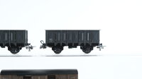 Hornby H0 Konvolut Hochbordwagen, Gedeckter Güterwagen, SNCF