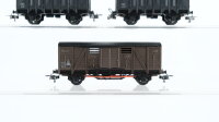 Hornby H0 Konvolut Hochbordwagen, Gedeckter Güterwagen, SNCF