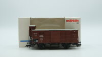 Märklin H0 4695 Gedeckter Güterwagen mit Bremserhaus  G 10 der DRG (brauner Wagenkasten)