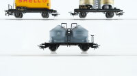 Märklin H0 Kesselwagen (Shell), Silowagen (Braunkohlestaub) DB