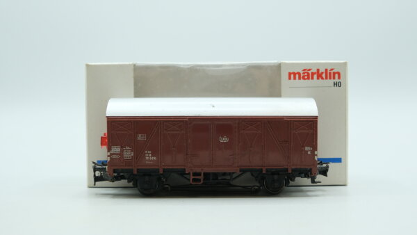 Märklin H0 4411 Gedeckter Güterwagen mit Schlußlicht  Grs-v 213  Gs-uv 213 der DB  Gs der SBB