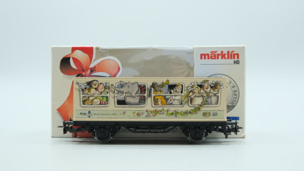 Märklin H0 44262 Behälter-Tragwagen (Containerwagen)  BT 30 der DB